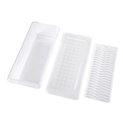 Fridge Storage Containers Box 27*11.6*6.5cm (Pack of 2)