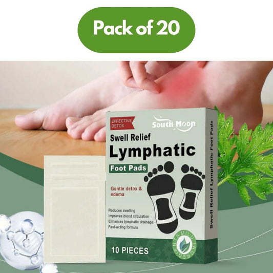 Swell Relief Lymphatic Foot Pads Pack of 20